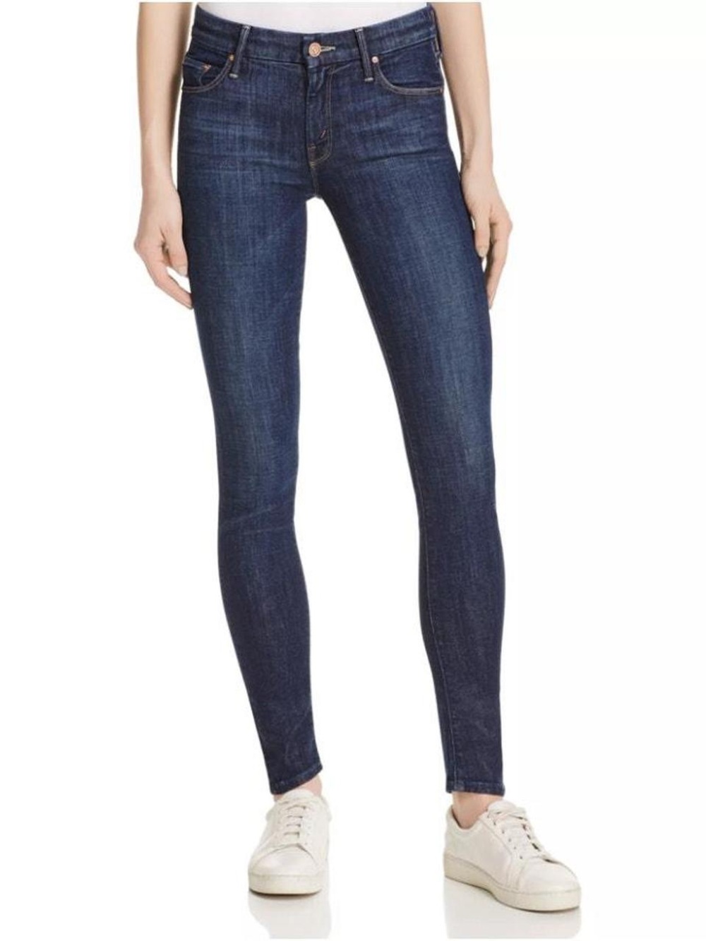 MOTHER The Looker Clean Sweep Skinny Jeans